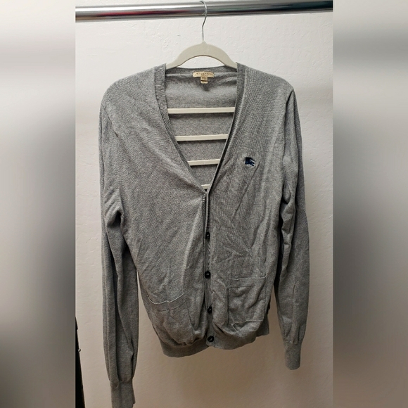 Burberry Brit with logo knit cardigan size L